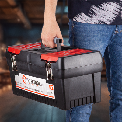 Надежность комплекта ящиков для инструментов  INTERTOOL BX-0009